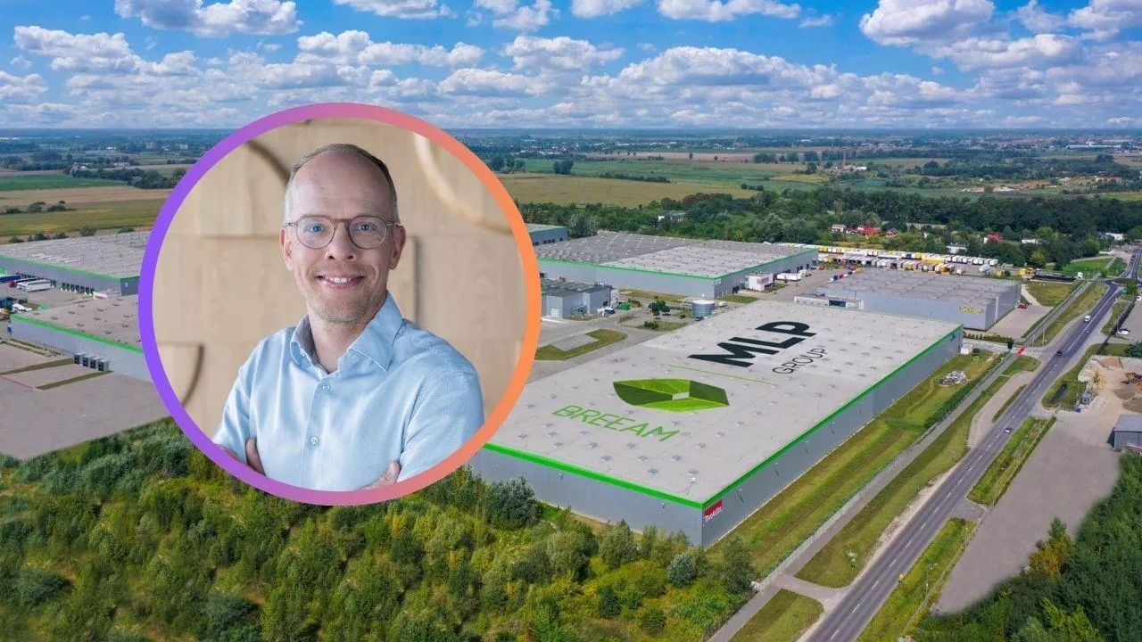 – Spadek dostępnej powierzchni magazynowej o około 300 tys. m kw. w ciągu zaledwie jednego kwartału pokazuje, jak szybko kurczy się oferta dostępna dla najemców – wskazuje Tomasz Mika z JLL (fot. MLP Group + JLL)