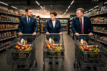 Badania Ipsos i SGH dowodzą, że zwolennicy lewicy i prawicy mają podobny potencjał nabywczy, wydają pieniądze w ten sam sposób i wkładają do koszyków te same produkty (Shutterstock/Wiadomosci Handlowe)