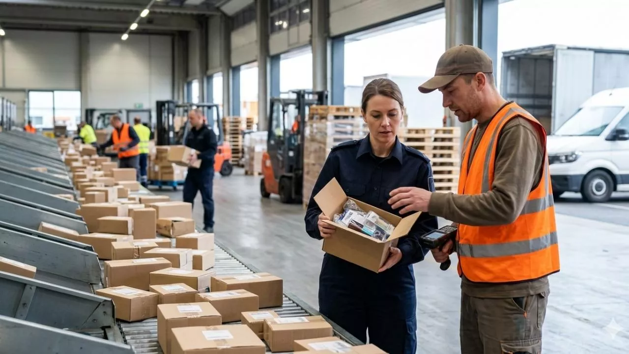 Logistyka z największym ożywieniem w pierwszej połowie roku. Handel radzi sobie słabiej (fot. AI)