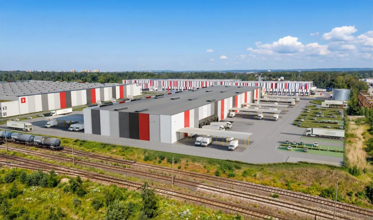 7R rozpoczął budowę obiektu typu BTS o powierzchni 9,7 tys. mkw. w Bydgoszczy dla europejskiego lidera logistyki e-commerce. (fot. 7R)