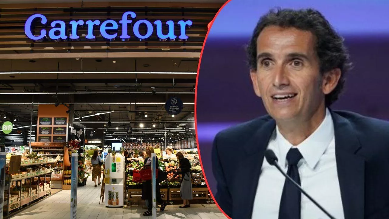 Alexandre Bompard zapowiada zmiany w polityce wobec dostawców (fot. Shutterstock + Carrefour)