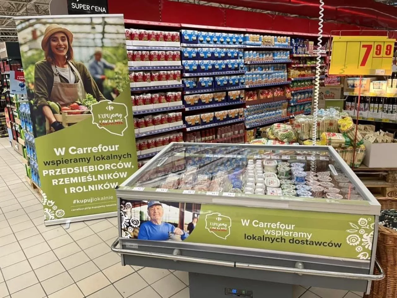 Carrefour chce więcej lokalnych produktów. Po dostawców jedzie na dożynki