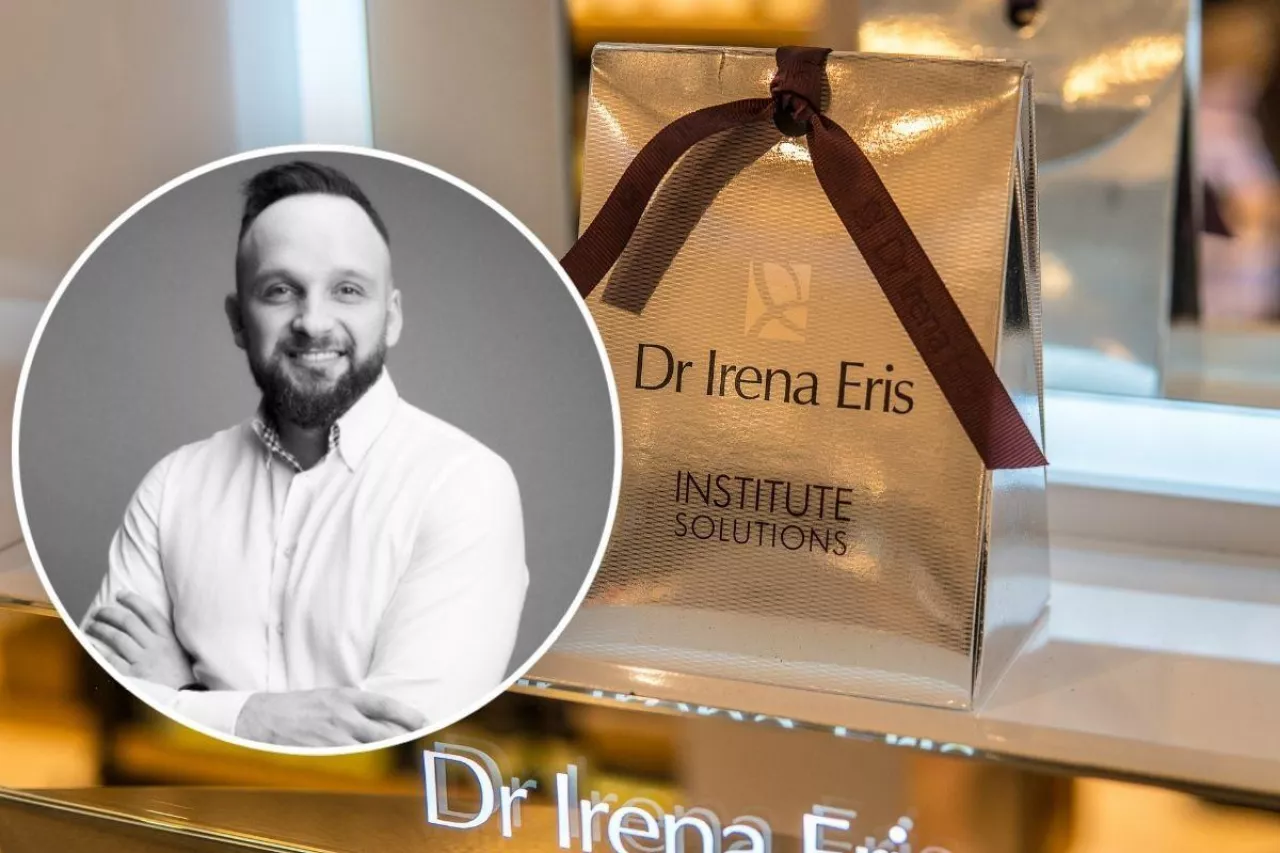Jacek Szumski szefem rozwoju biznesu i sprzedaży Dr Irena Eris (fot. Linkedin, Shutterstock)