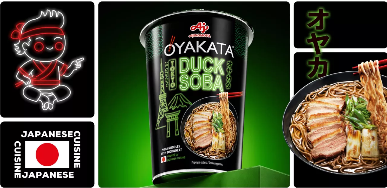 OYAKATA z nową ofertą produktów instant. Mają oddawać ducha ”Cool Japan” (fot. Materiały Prasowe).