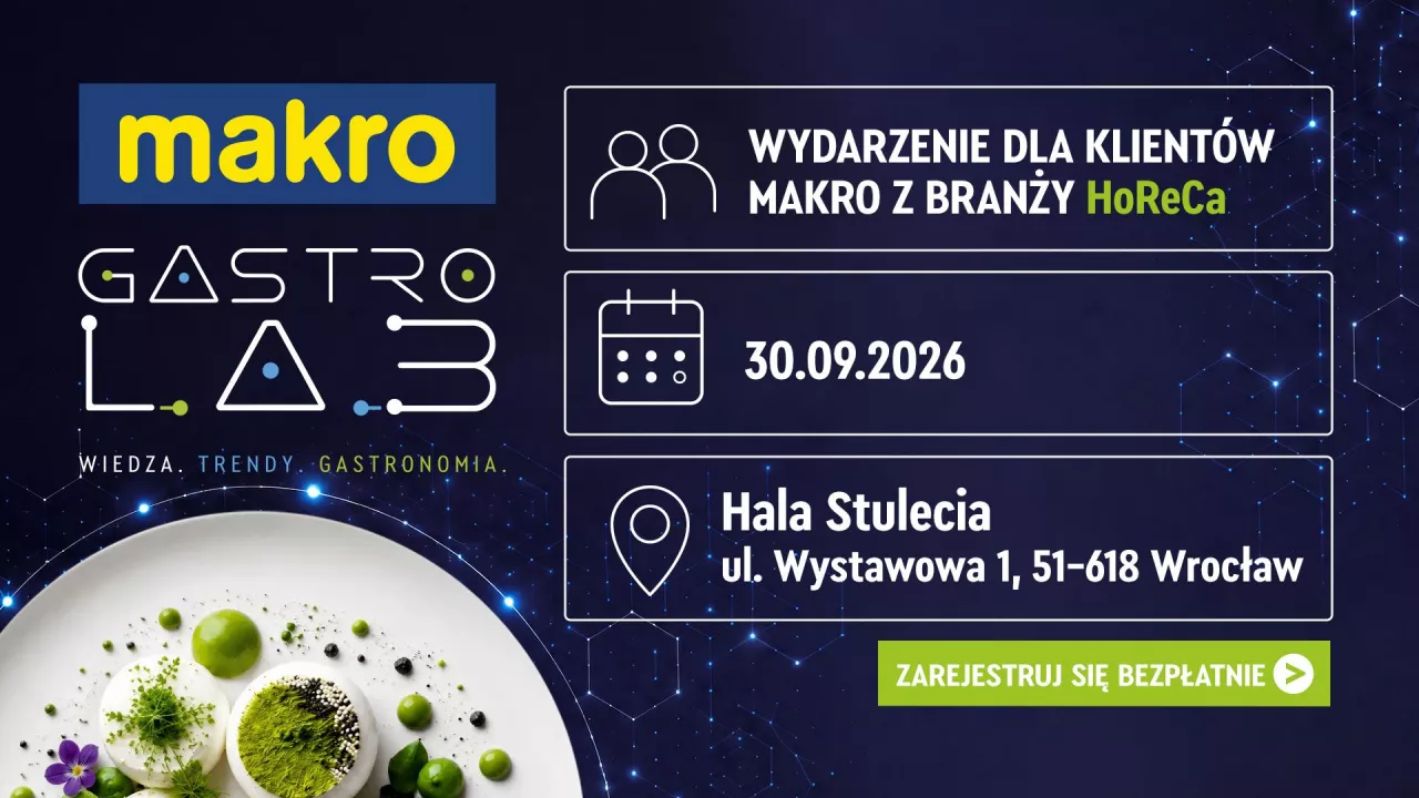 MAKRO Gastro Lab już 30 września we Wrocławiu. Branża HoReCa spotka się w Hali Stulecia