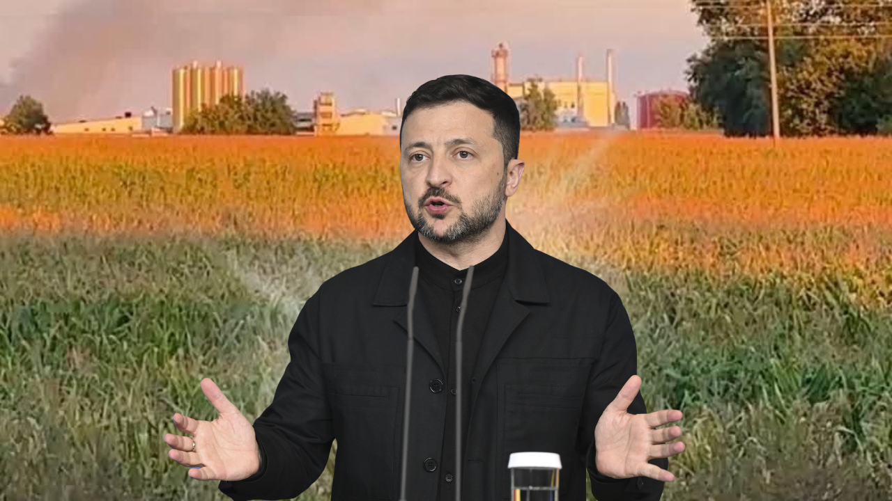 Wołodymyr Ołeksandrowycz Zełenski prezydent Ukrainy (fot. Facebook/shutterstock