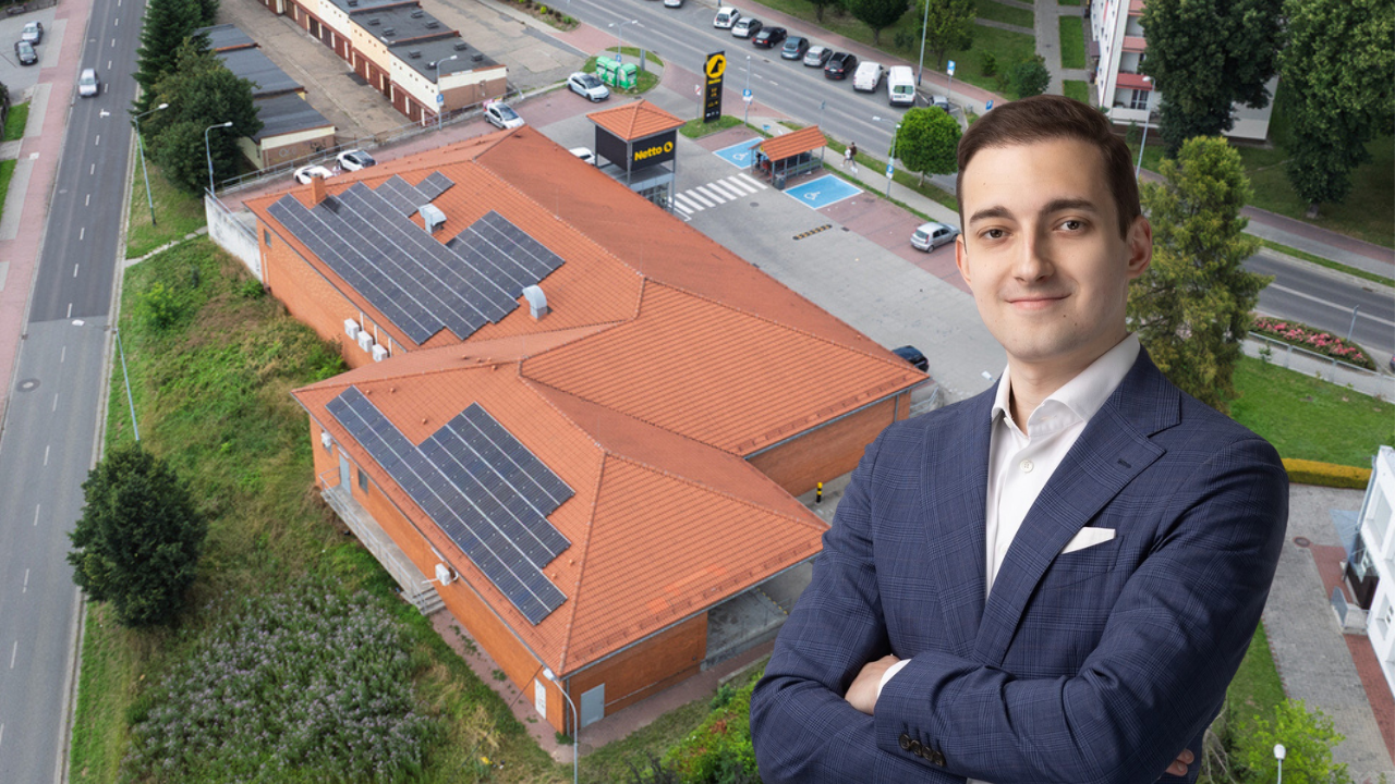 Stanisław Tyszka, energy manager w Netto Polska (fot. materiały prasowe)
