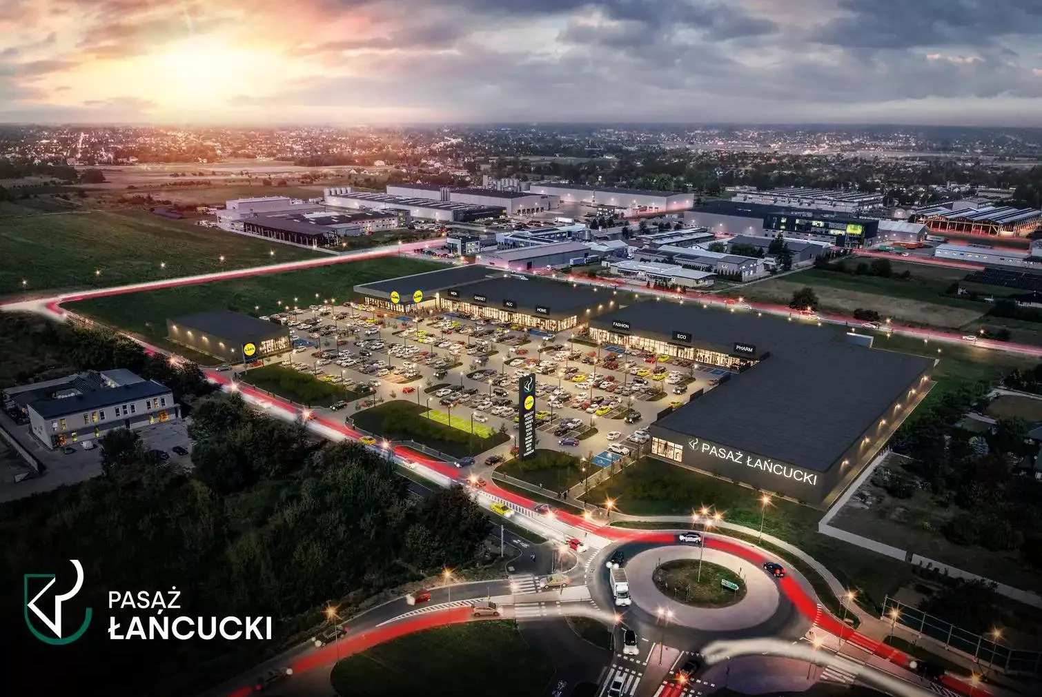 Refield buduje nowy park handlowy. W Łańcucie pojawią się Lidl, Action i Rossmann