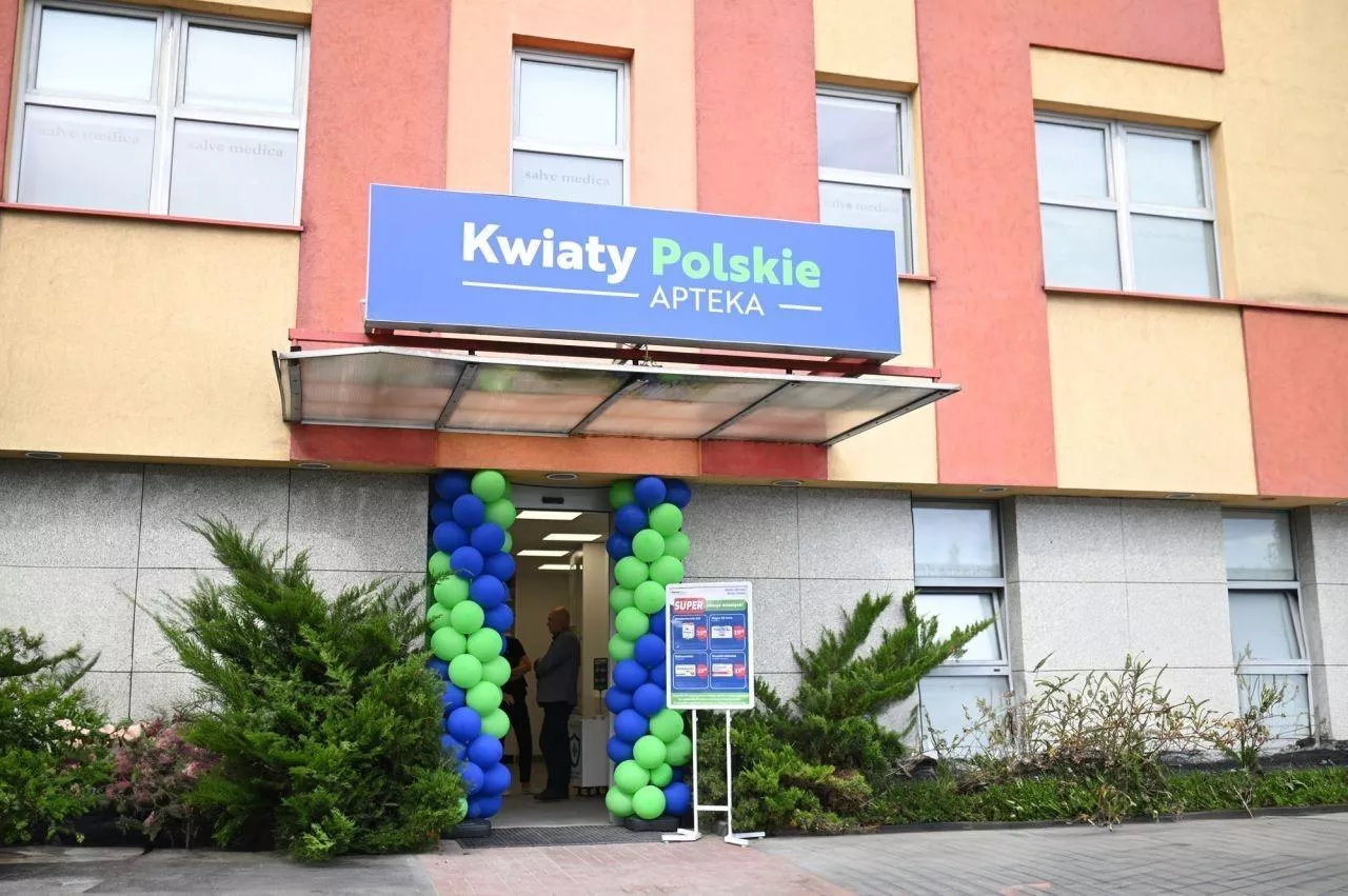 Kwiaty Polskie po rebrandingu. Nowa odsłona apteki w Łodzi