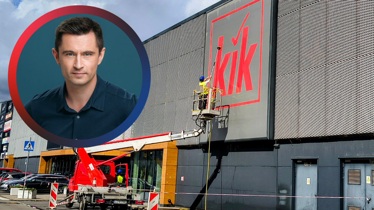 Jan Skowron, dyrektor zarządzający KiK Polska i warszawskie Centrum Łopuszańska 22 (fot. Wiadomości handlowe/ KiK)