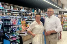 Edyta i Mirosław Loskowie, właściciele sieci Emi Market mależącej do PGZ Kupiec (fot. materiały prasowe)