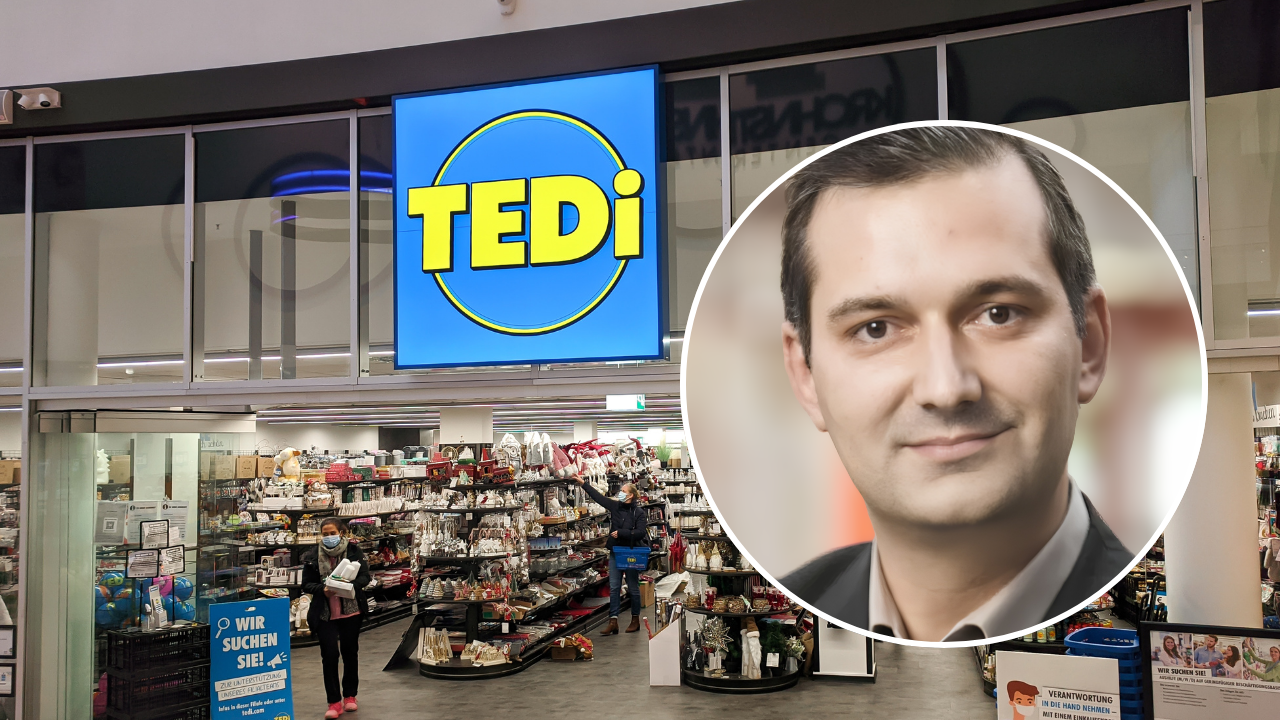 Petar Burazin, CEO TEDi (fot. Shutterstock/lebensmittelpraxis.de)