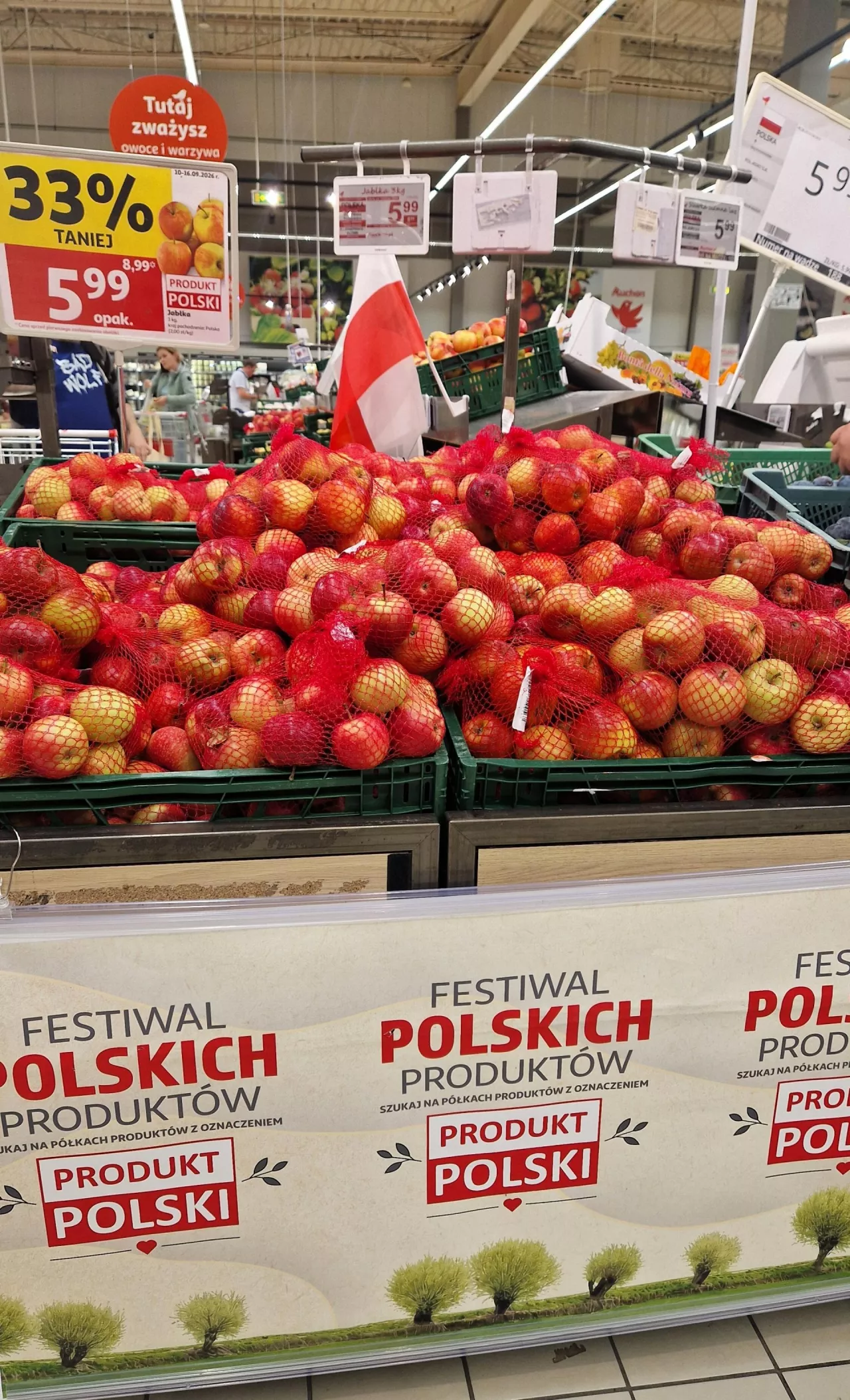 Auchan rusza z festiwalem polskich produktów (fot. Auchan Polska).
