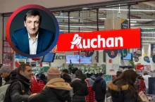 Na zdjęciu Guillaume Darrasse, dyrektor generalny Auchan