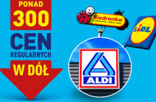 Aldi obniża ceny regularne ponad 300 produktów i idzie na zwarcie z Lidlem (fot. Aldi/Canva)
