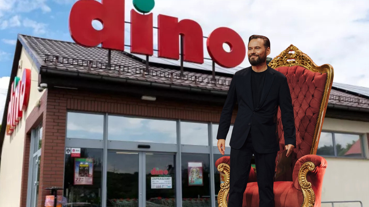 Krzysztof Stanowski i nowa strategia marketingowa Dino Polska (fot. Dino/Krzysztof Stanowski)