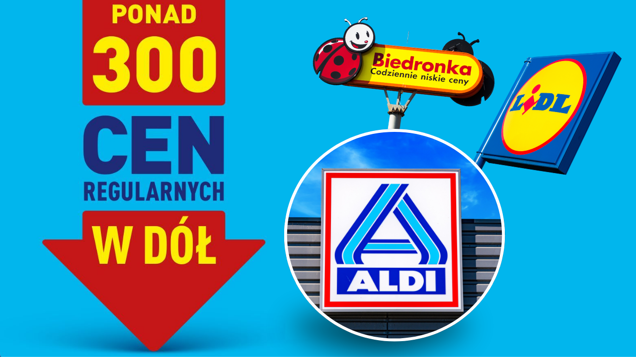 Aldi obniża ceny regularne ponad 300 produktów i idzie na zwarcie z Lidlem (fot. Aldi/Canva)