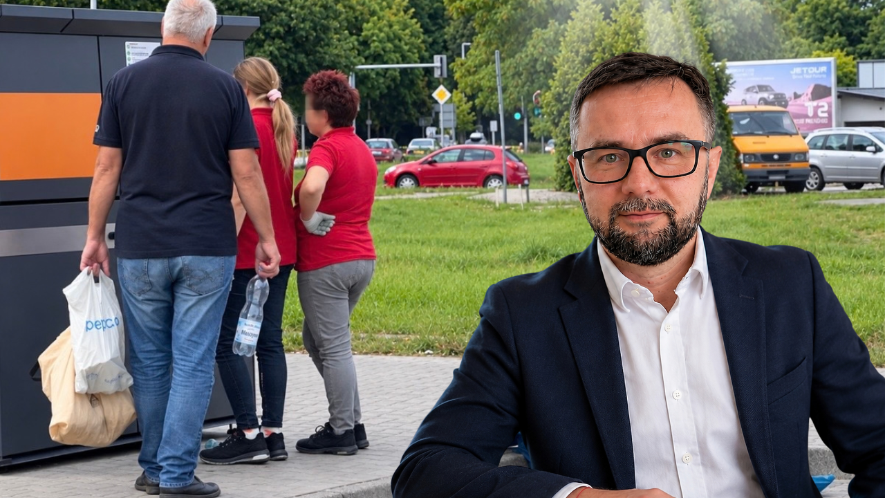 Marcin Bartczak, ekspert ds. ochrony środowiska i ocen oddziaływania na środowisko, analizuje system kaucyjny (fot. Marcin Bartczak)