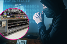 Cyberatak na supermarkety we Francji. Miliony euro strat (fot. Shutterstock/x.com)