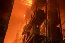Rosja uderza w ostatni główny magazyn Epicentr K. Spłonęło 85% towarów (fot. Epicentr K).