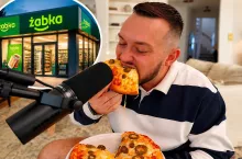 Pizza Książula w Żabce. Sieć zapowiada dostawy (fot. YouTube Książulo, edytowane przy pomocy AI)