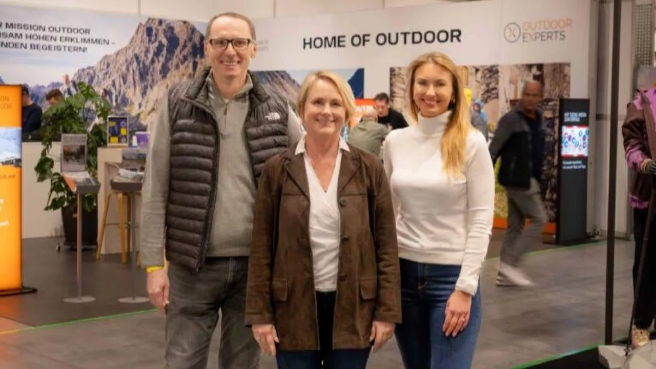 Margit Gosau oraz Lena and Ryszard Chciuk (fot. SPORT 2000)