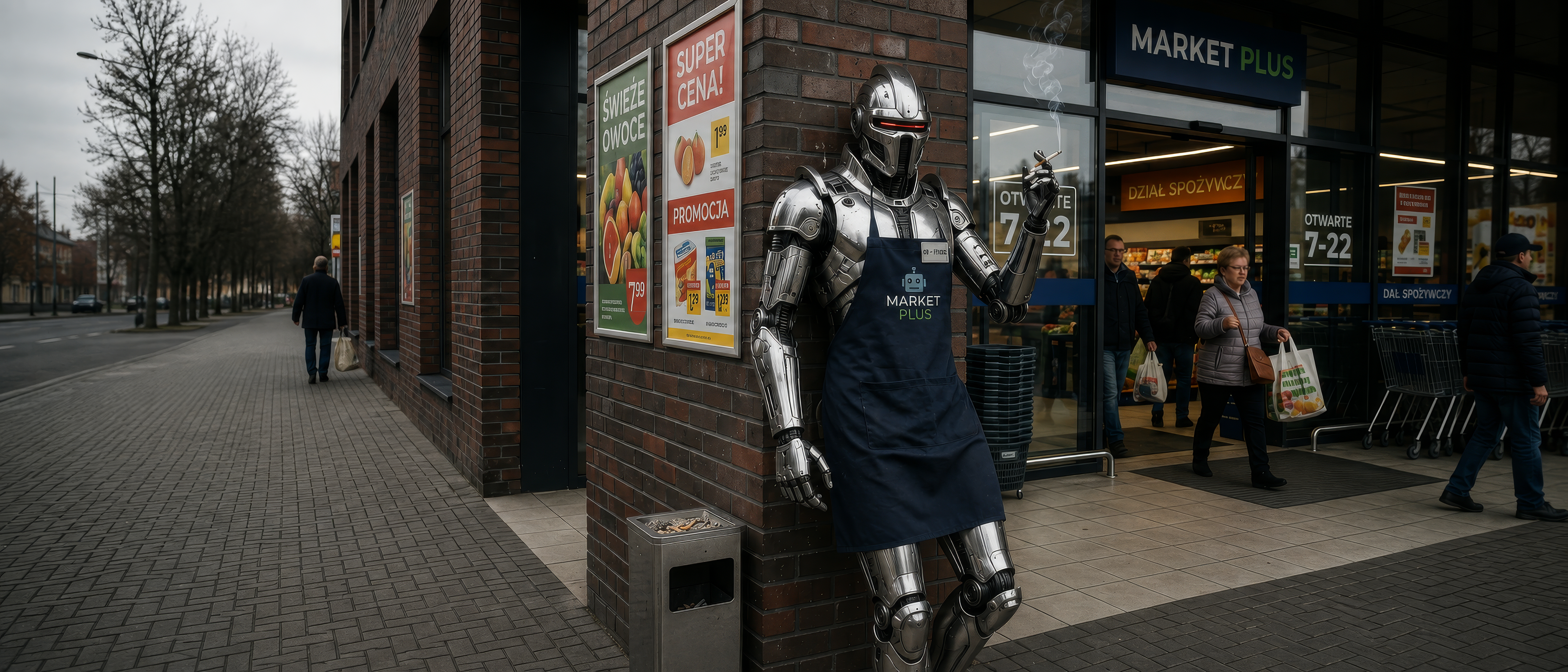 Edek na kasę. Jak może wyglądać przyszłość humanoidalnych robotów w handlu? [FELIETON]