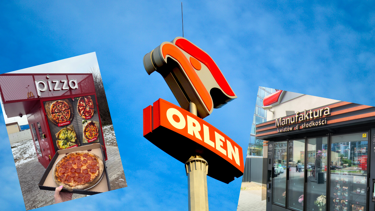 Orlen rozwija vending. Kwiaty, desery i pizzomaty (fot. Shutterstock/materiały prasowe/linkedin)