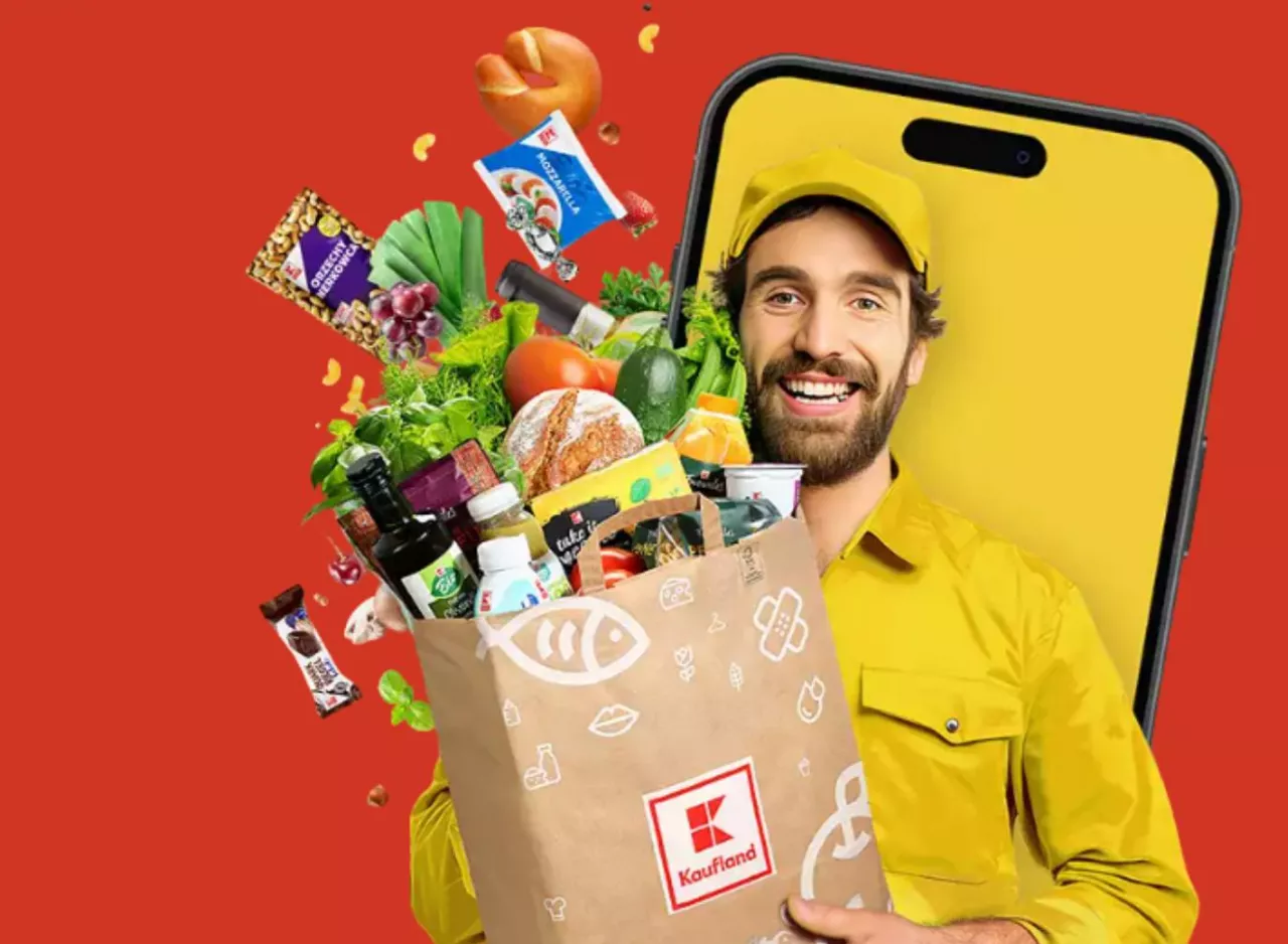 Nawet 1000 zł za jedno zamówienie. Kaufland ujawnia wyniki dostaw Glovo (fot. mat. prasowe)
