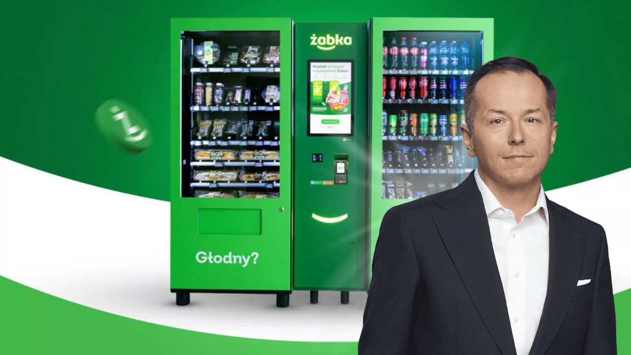 Tomasz Blicharski, Group Chief Strategy and Development Officer, a zarazem nominat na stanowisko nowego CEO Grupy Żabka (fot. Grupa Żabka)