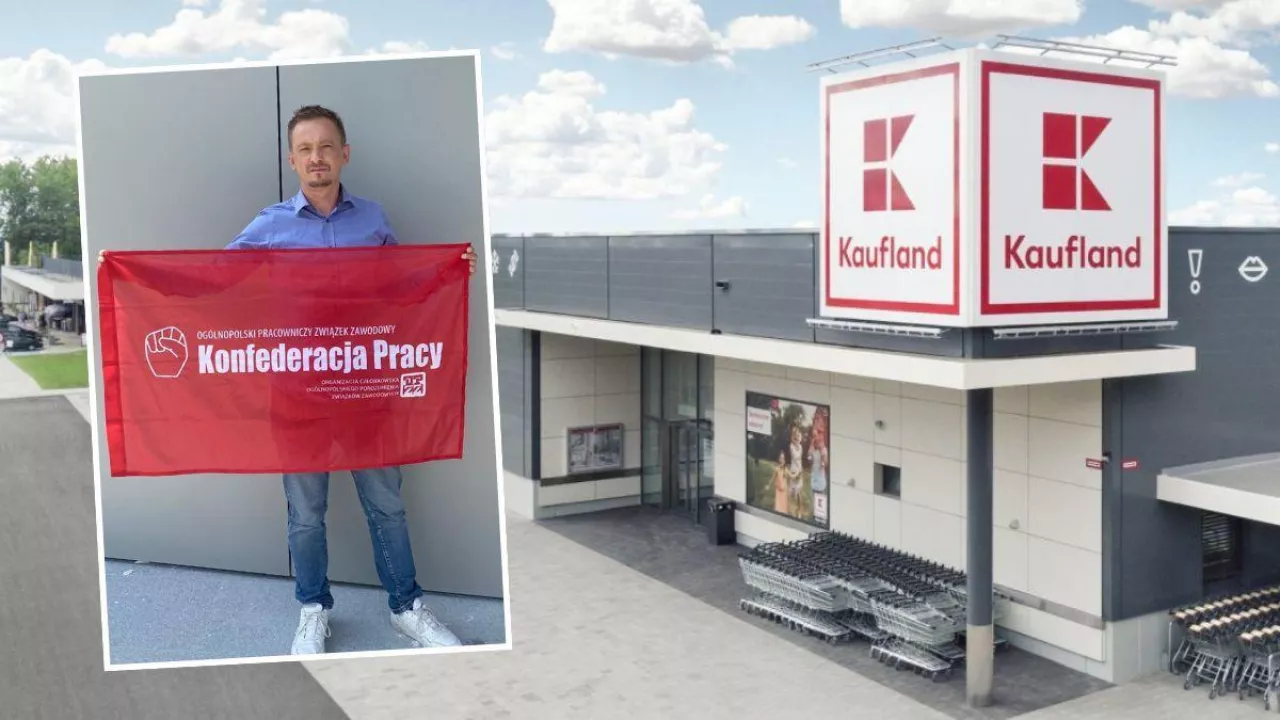 Kaufland przegrał w sądzie ze związkowcem z OPZZ (fot. Kaufland Polska + OPZZ Konfederacja Pracy w Kauflandzie)